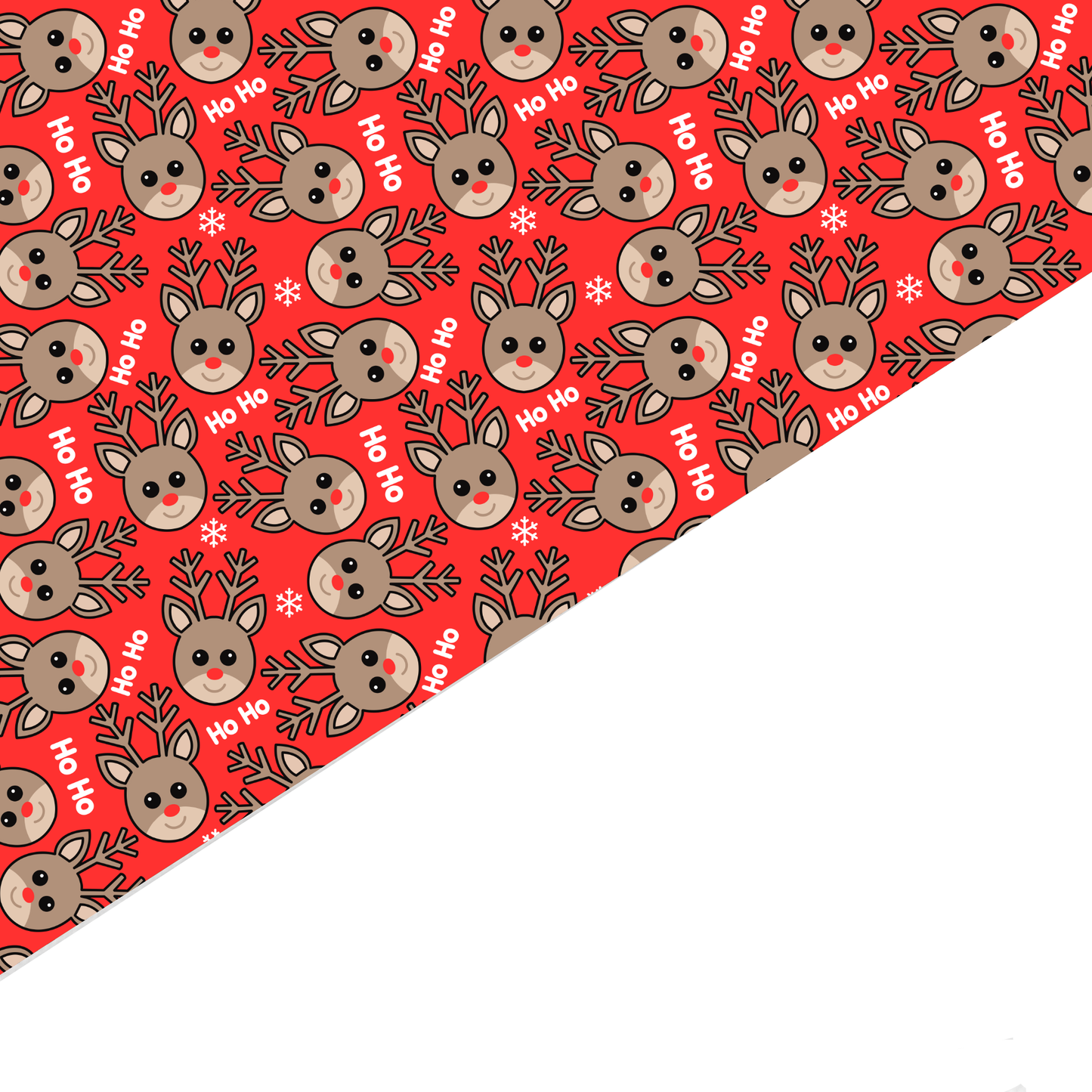 Christmas Canvas And Felt Backed Fabric - SKU Q8