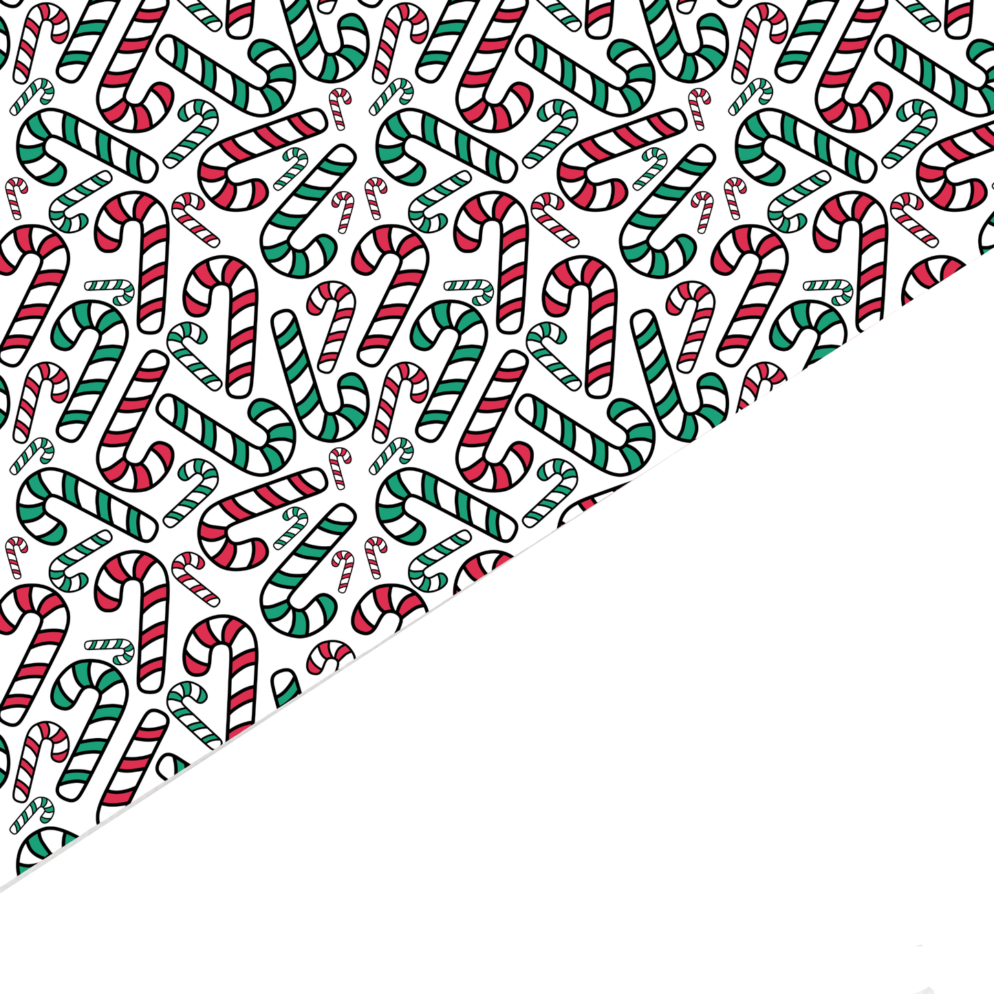 Christmas Canvas And Felt Backed Fabric - SKU P69