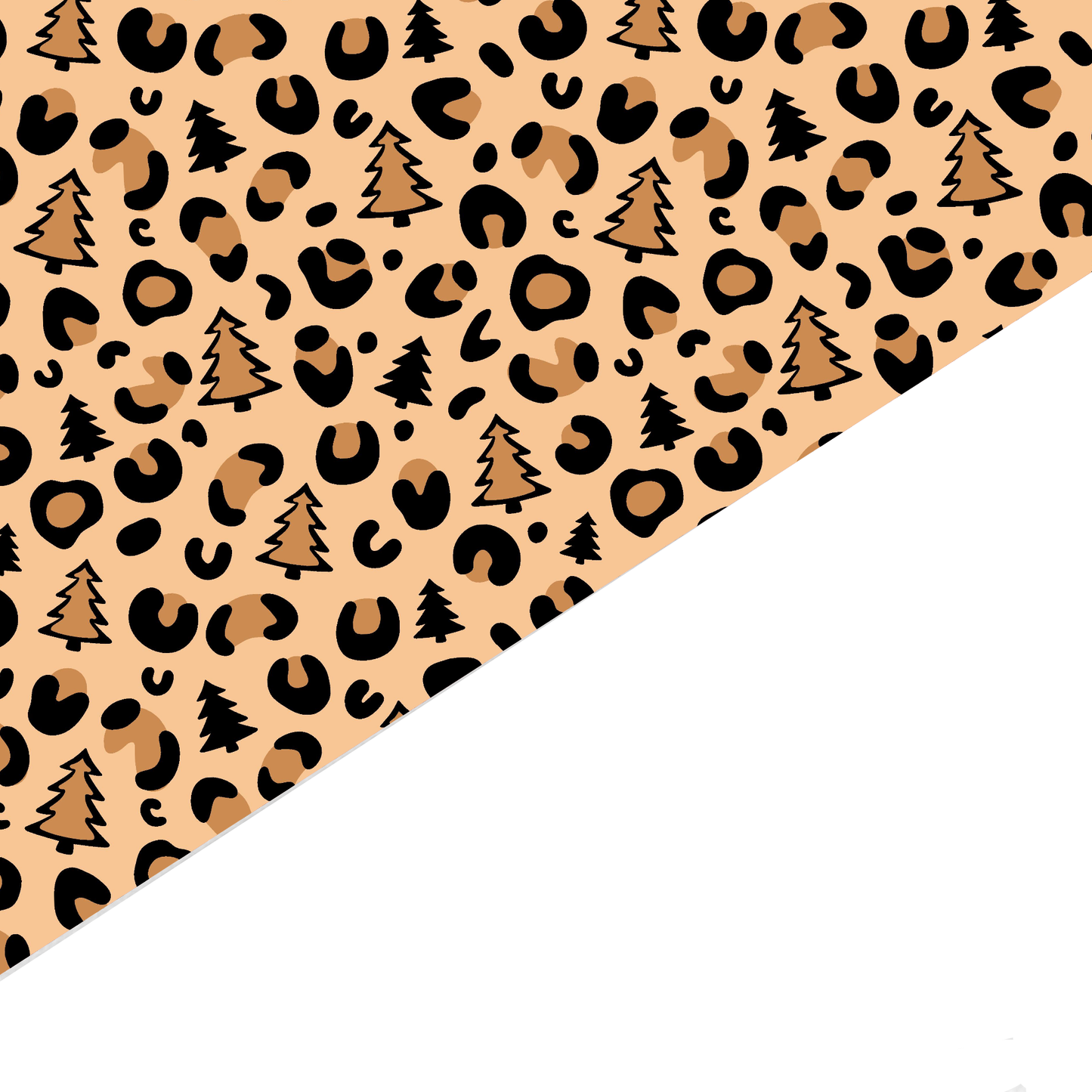 Christmas Canvas And Felt Backed Fabric - SKU Q7