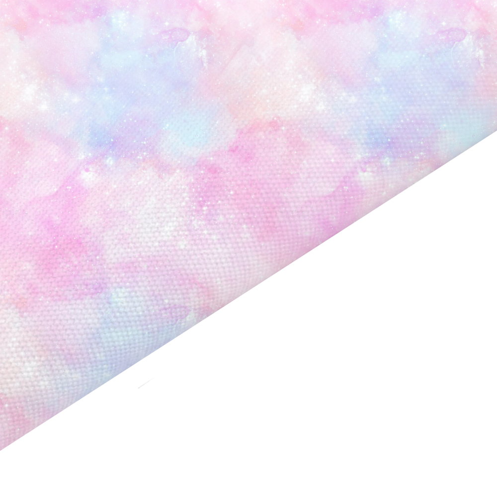 Galaxy Canvas And Felt Backed Fabric - SKU D90