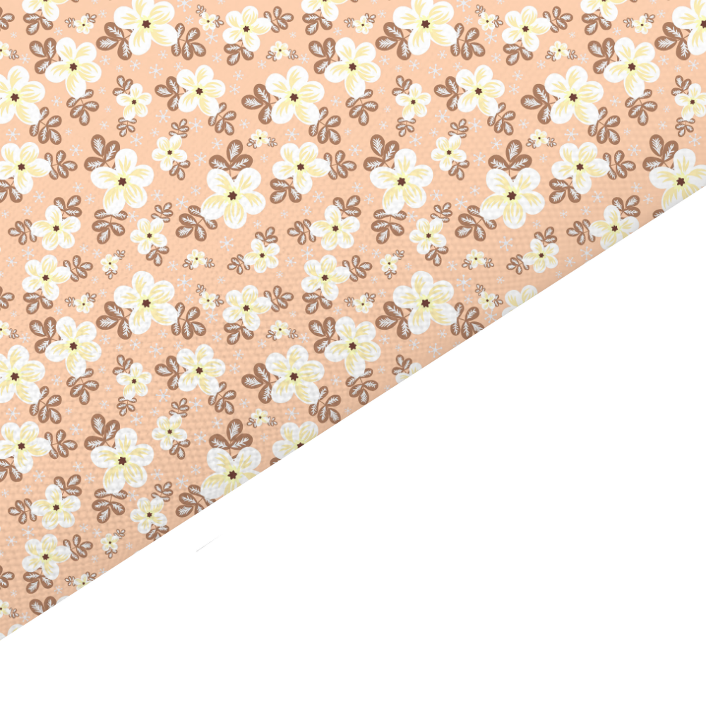 Daisy Canvas And Felt Backed Fabric - SKU E85