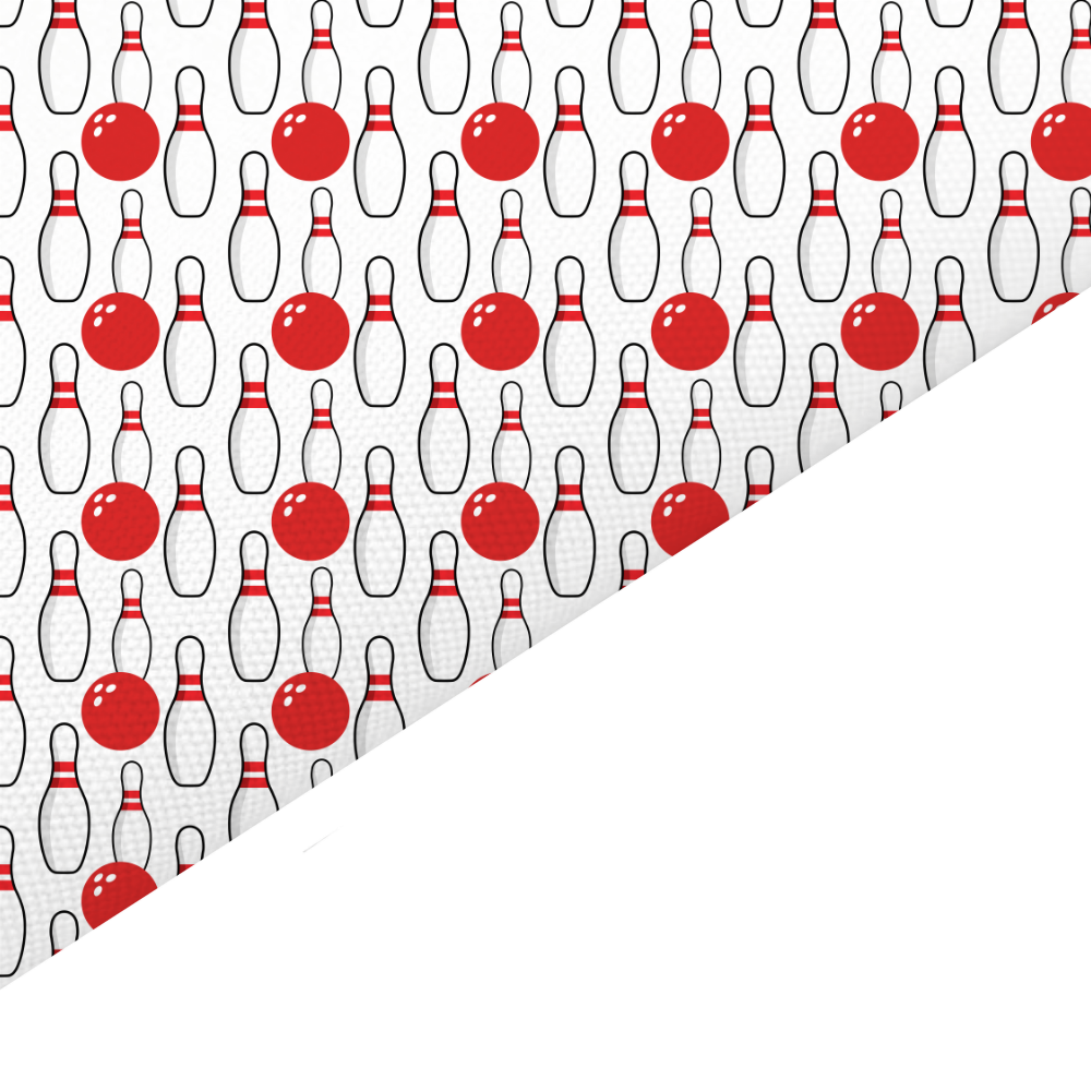 Bowling Canvas And Felt Backed Fabric - SKU I16