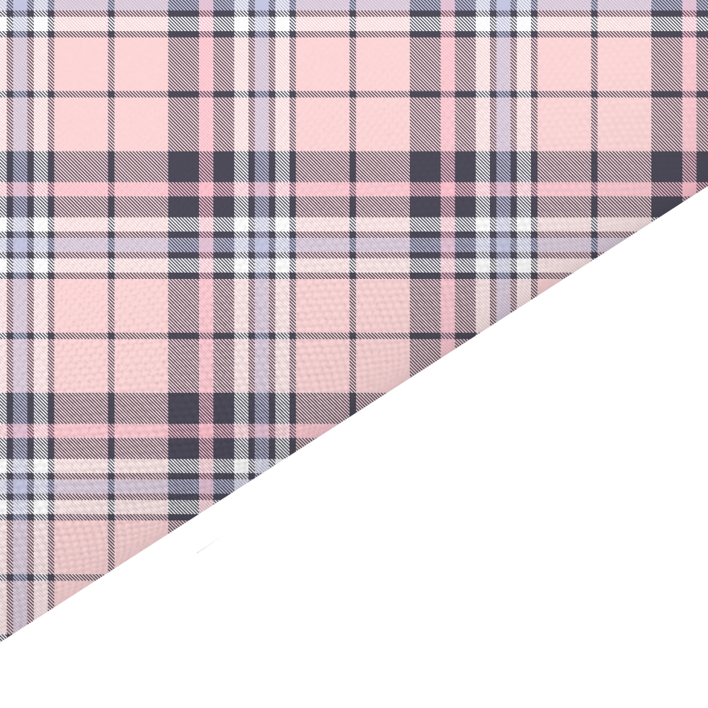 Tartan Canvas And Felt Backed Fabric - SKU I72