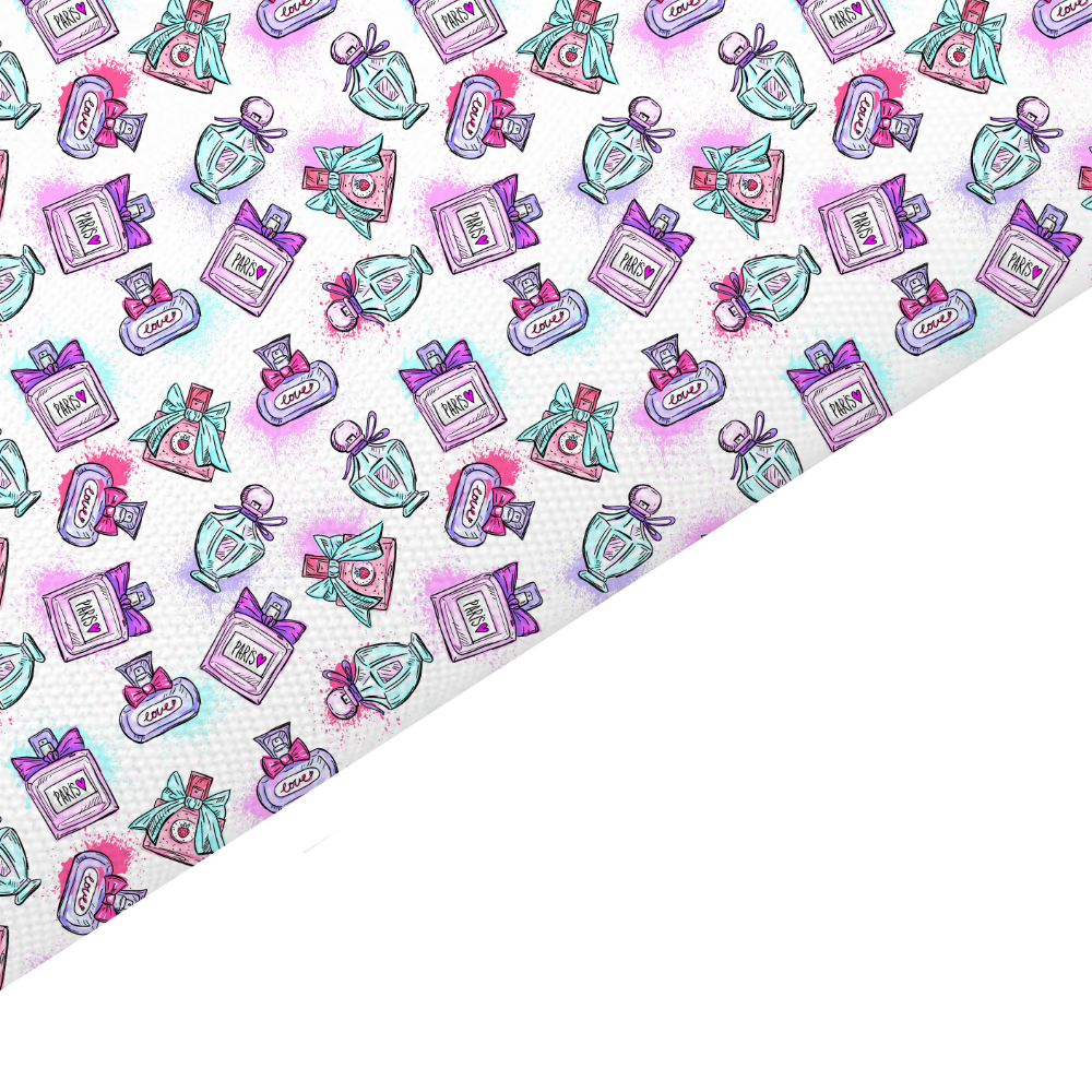 Perfume Canvas And Felt Backed Fabric - SKU J34
