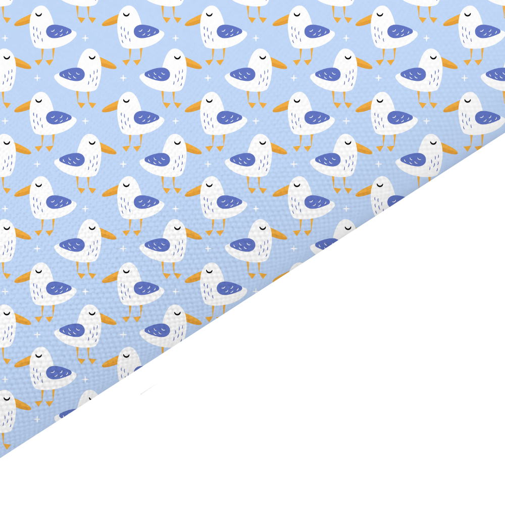 Seagull Canvas And Felt Backed Fabric - SKU M100