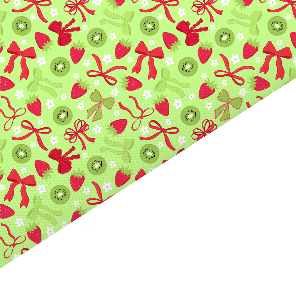 Lime Canvas And Felt Backed Fabric - SKU P55