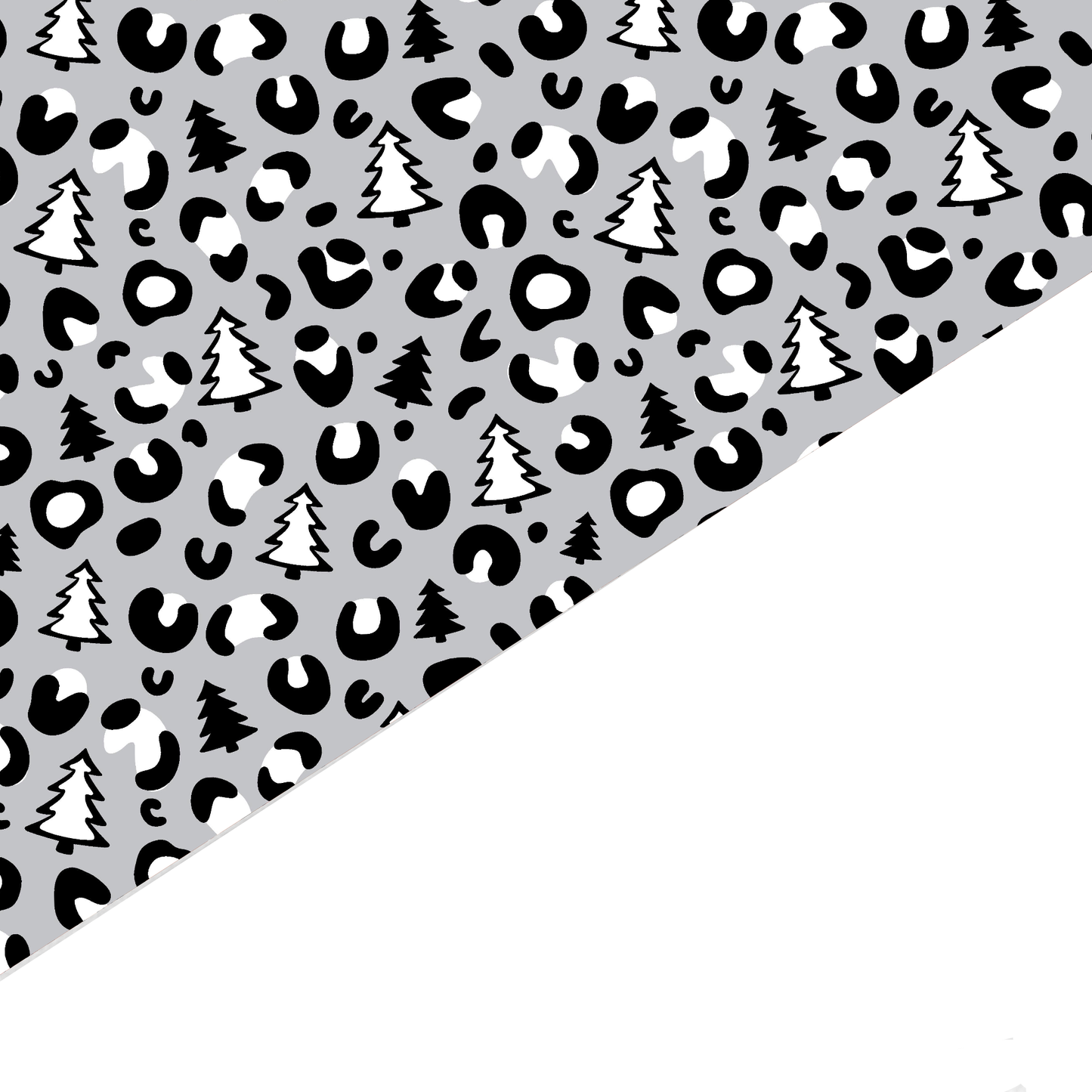 Christmas Canvas And Felt Backed Fabric - SKU Q5