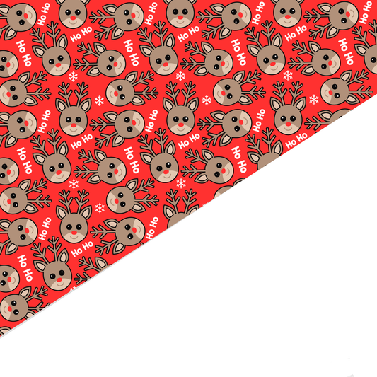 Christmas Canvas And Felt Backed Fabric - SKU Q8