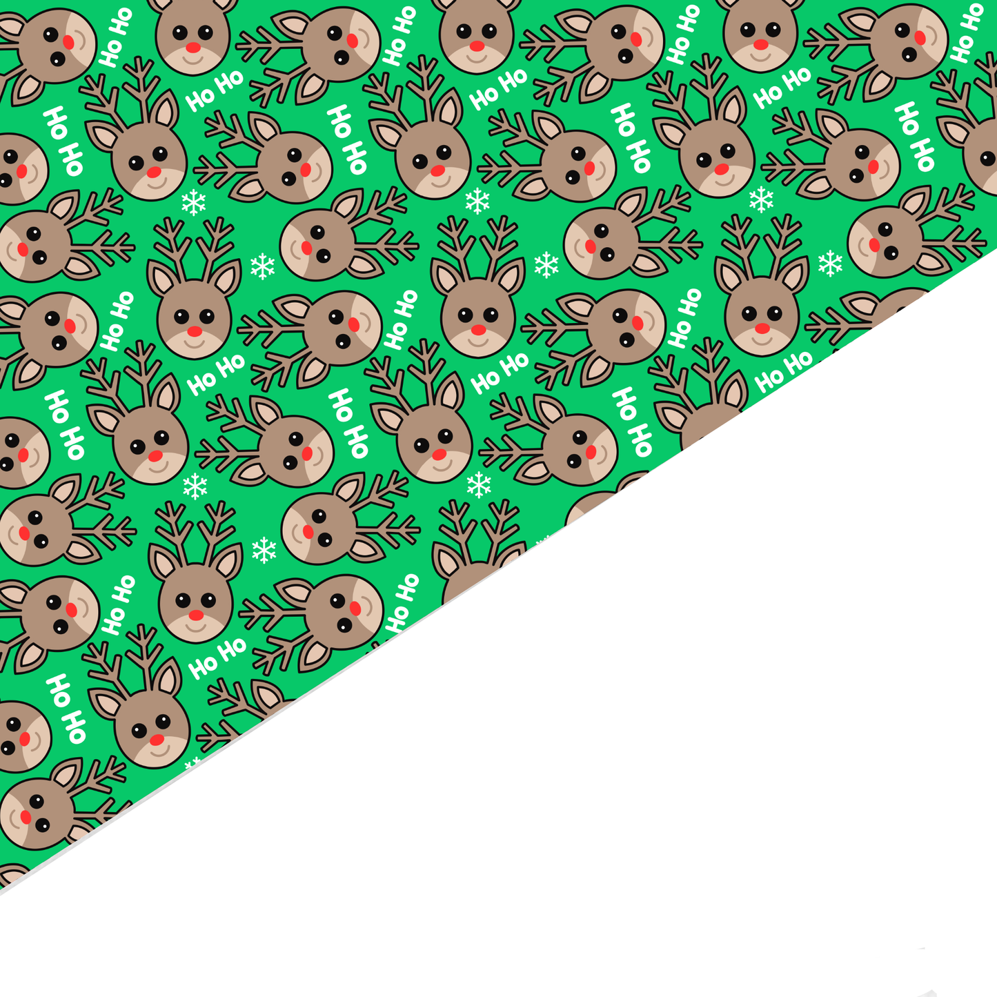 Christmas Canvas And Felt Backed Fabric - SKU Q10