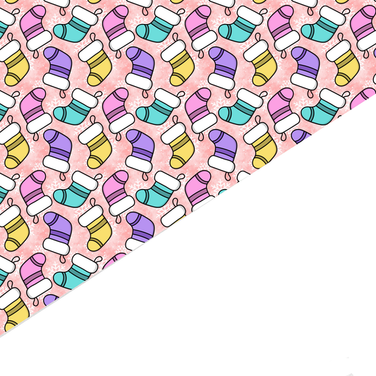 Christmas Canvas And Felt Backed Fabric - SKU P59