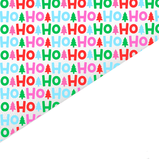 Christmas Canvas And Felt Backed Fabric - SKU Q3