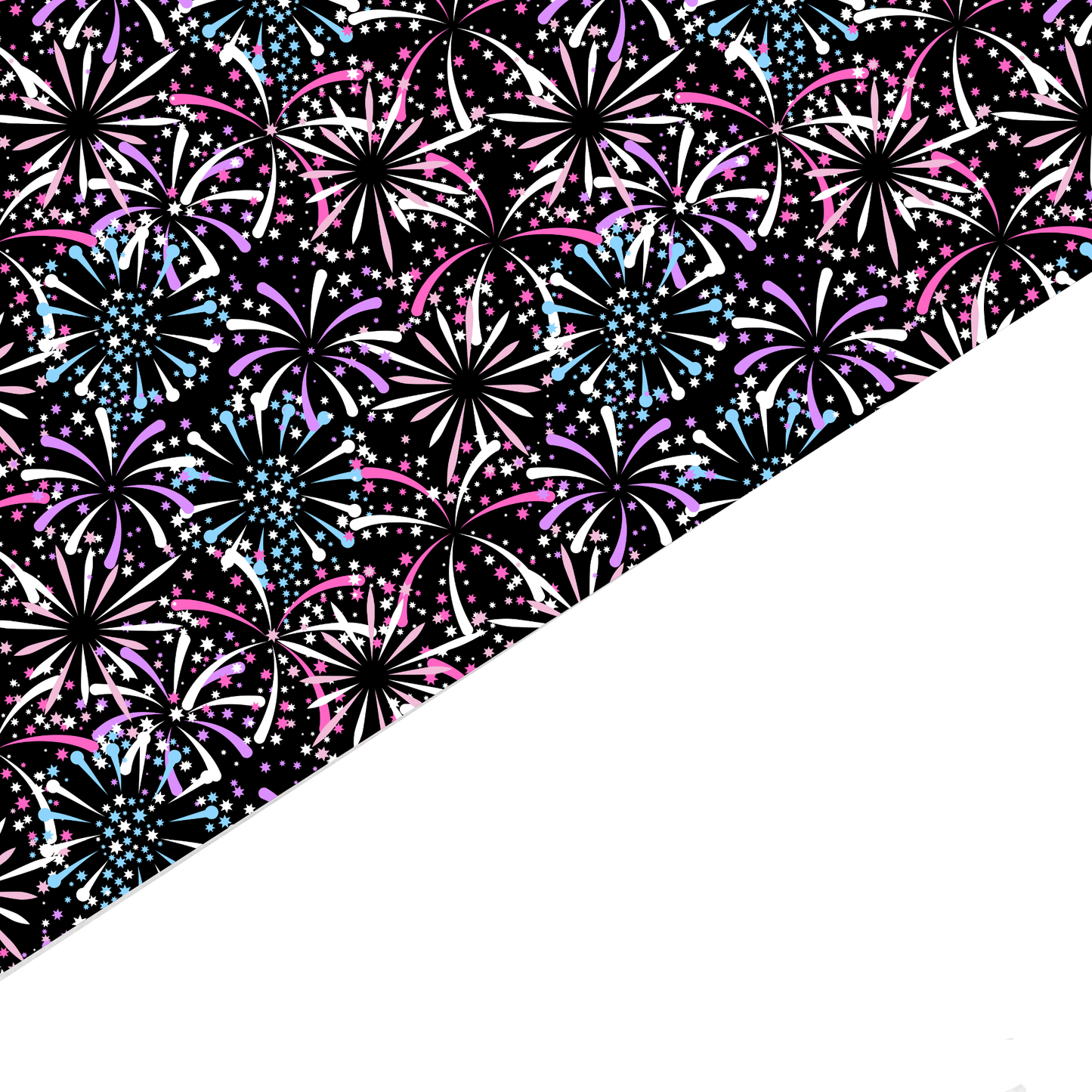 Fireworks Canvas And Felt Backed Fabric - SKU P99