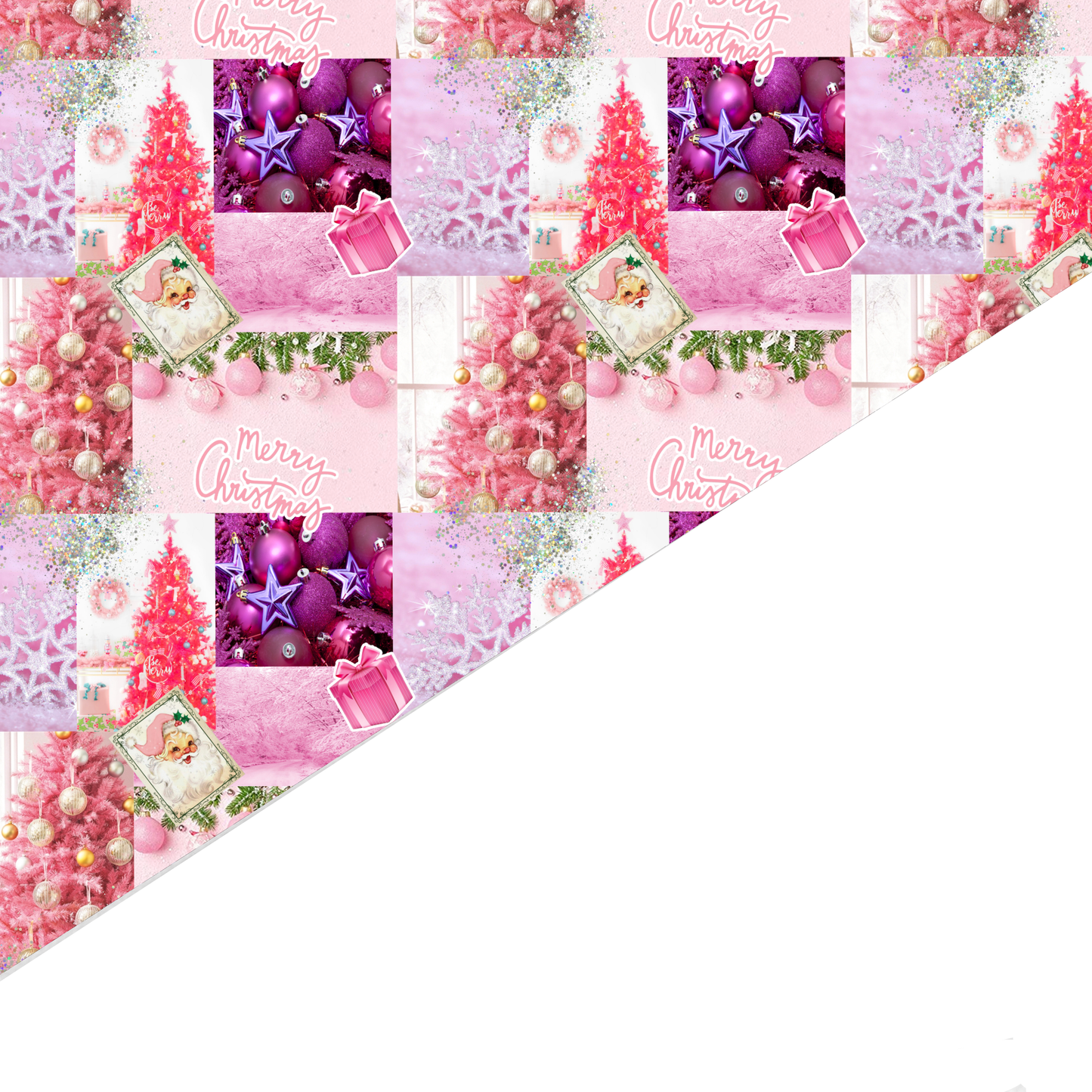 Christmas Canvas And Felt Backed Fabric - SKU Q19