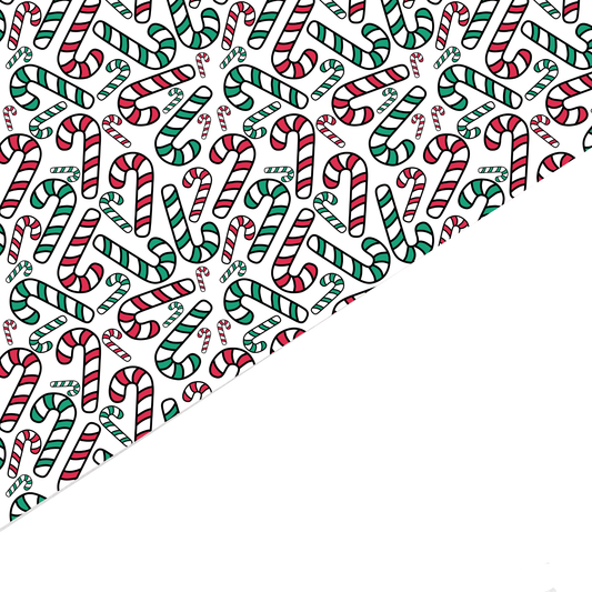 Christmas Canvas And Felt Backed Fabric - SKU P69