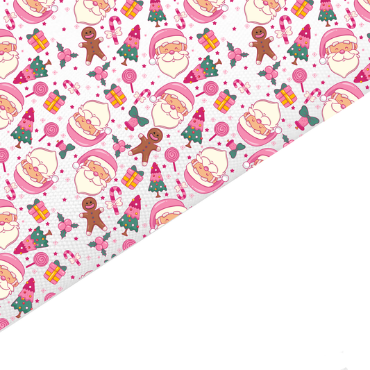 Christmas Canvas And Felt Backed Fabric - SKU Q2