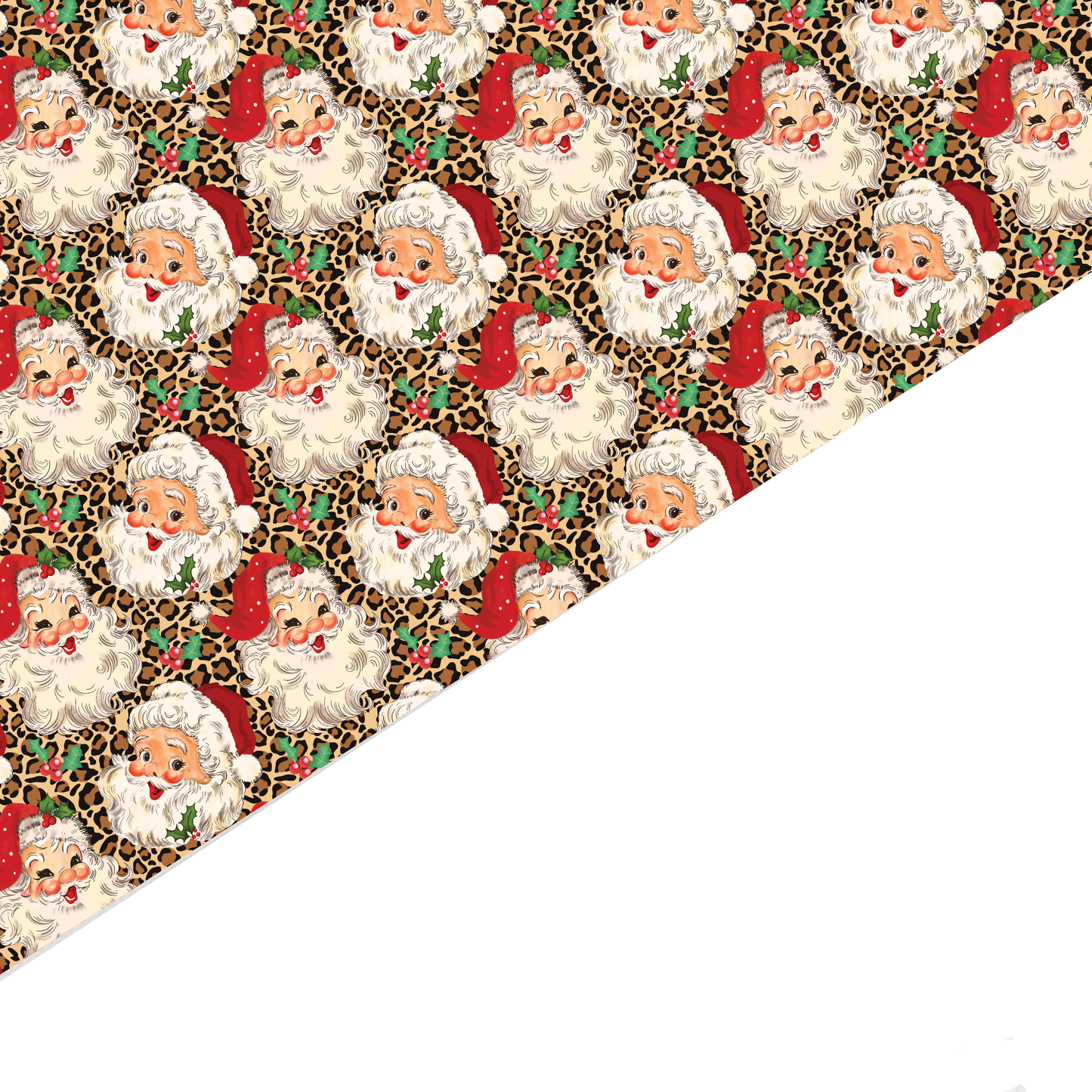 Christmas Canvas And Felt Backed Fabric - SKU P92