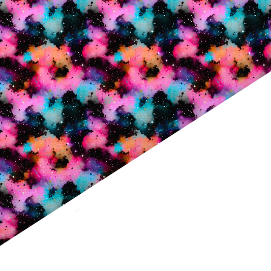 Galaxy Canvas And Felt Backed Fabric - SKU D91