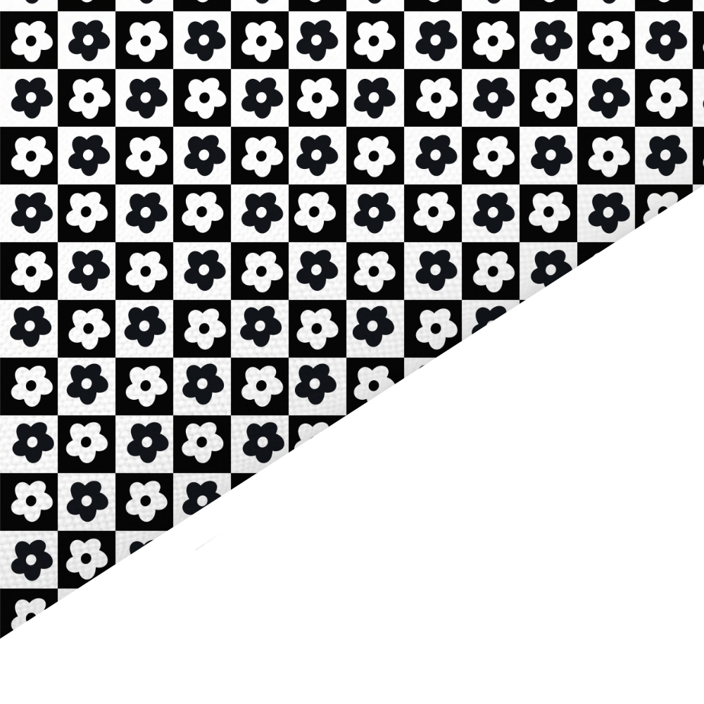 Daisy Canvas And Felt Backed Fabric - SKU E94