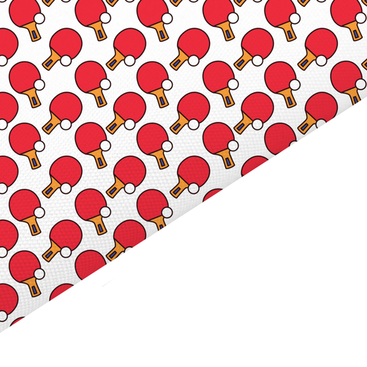 Table Tennis Canvas And Felt Backed Fabric - SKU I13