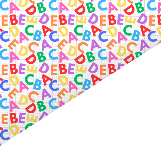 School Canvas And Felt Backed Fabric - SKU I58