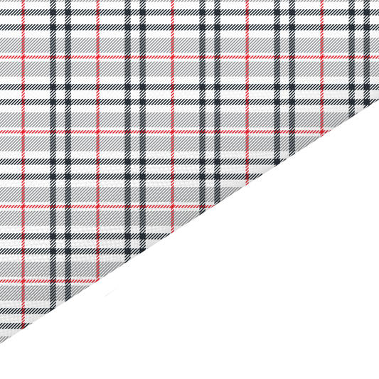 Tartan Canvas And Felt Backed Fabric - SKU I78