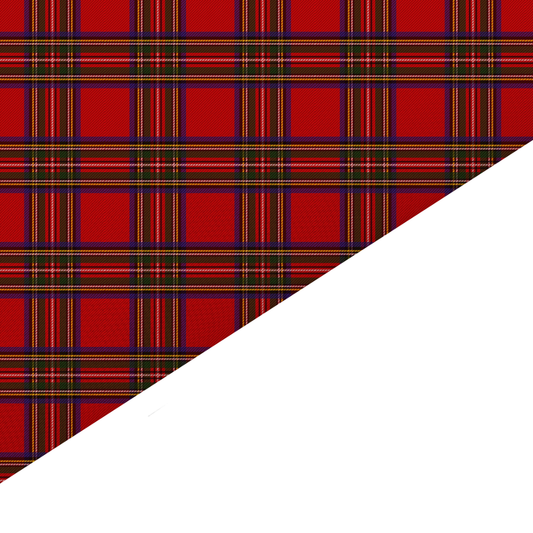 Tartan Canvas And Felt Backed Fabric - SKU I81