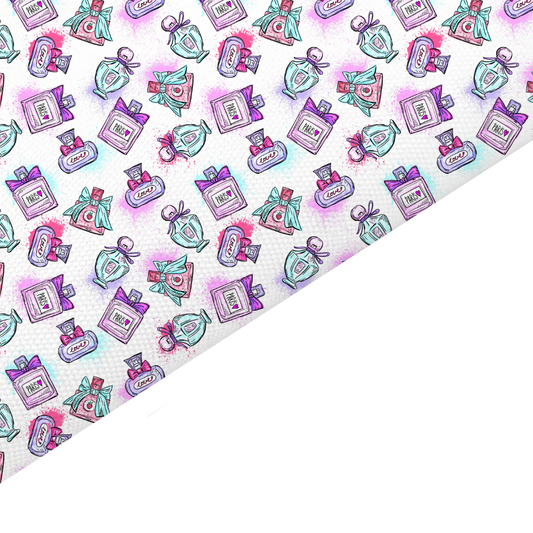 Perfume Canvas And Felt Backed Fabric - SKU J34