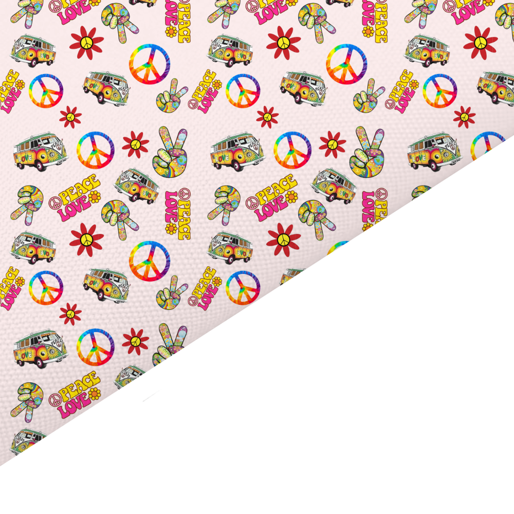Hippie Canvas And Felt Backed Fabric - SKU J37