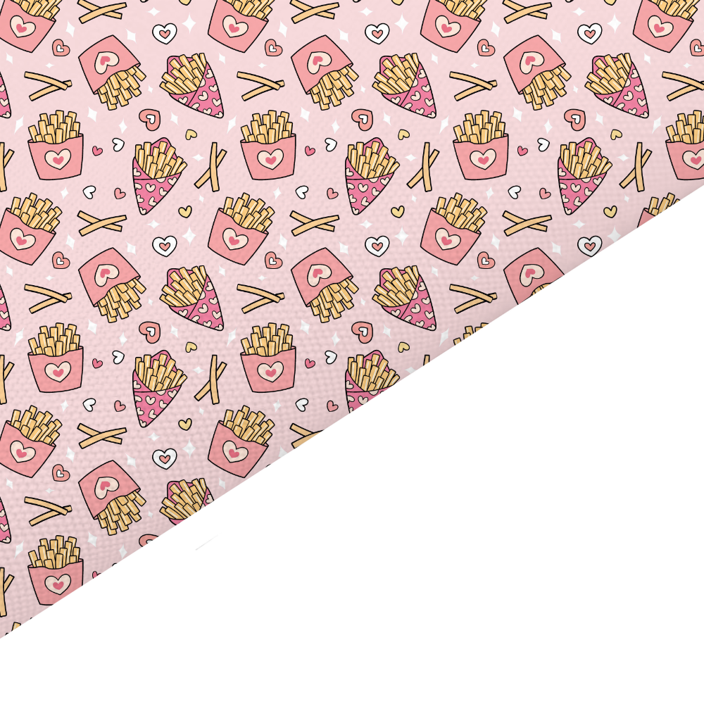 Fries Canvas And Felt Backed Fabric - SKU J69