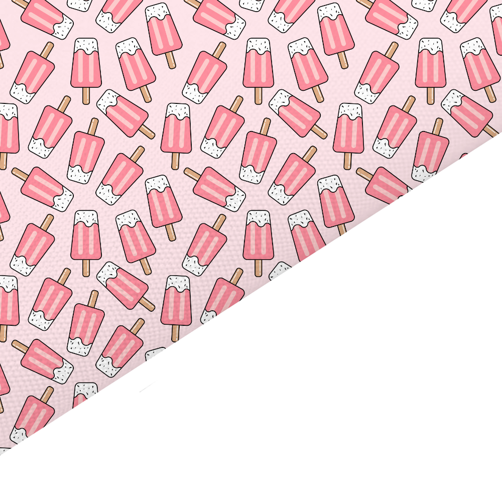 Ice Lolly Canvas And Felt Backed Fabric - SKU J75