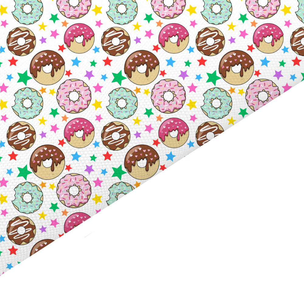 Doughnut Canvas And Felt Backed Fabric - SKU J79