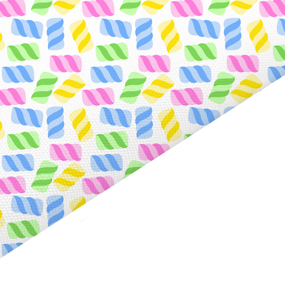 Marshmallow Canvas And Felt Backed Fabric - SKU J83