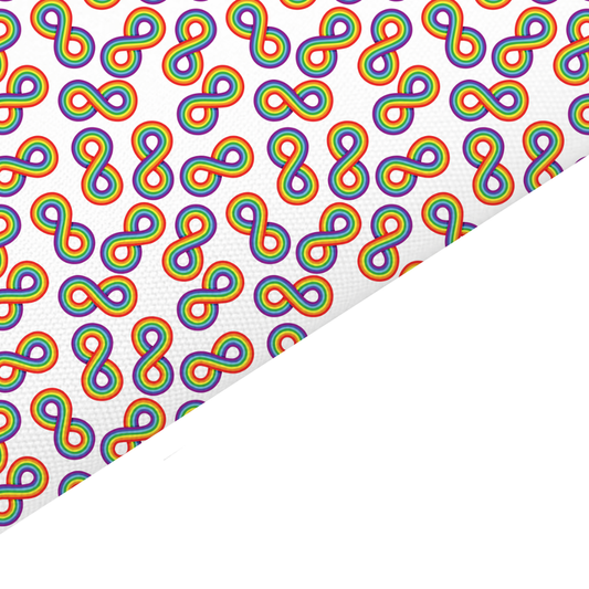 Autism Awareness Canvas And Felt Backed Fabric - SKU L91