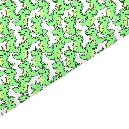 Dinocorn Canvas And Felt Backed Fabric - SKU P23