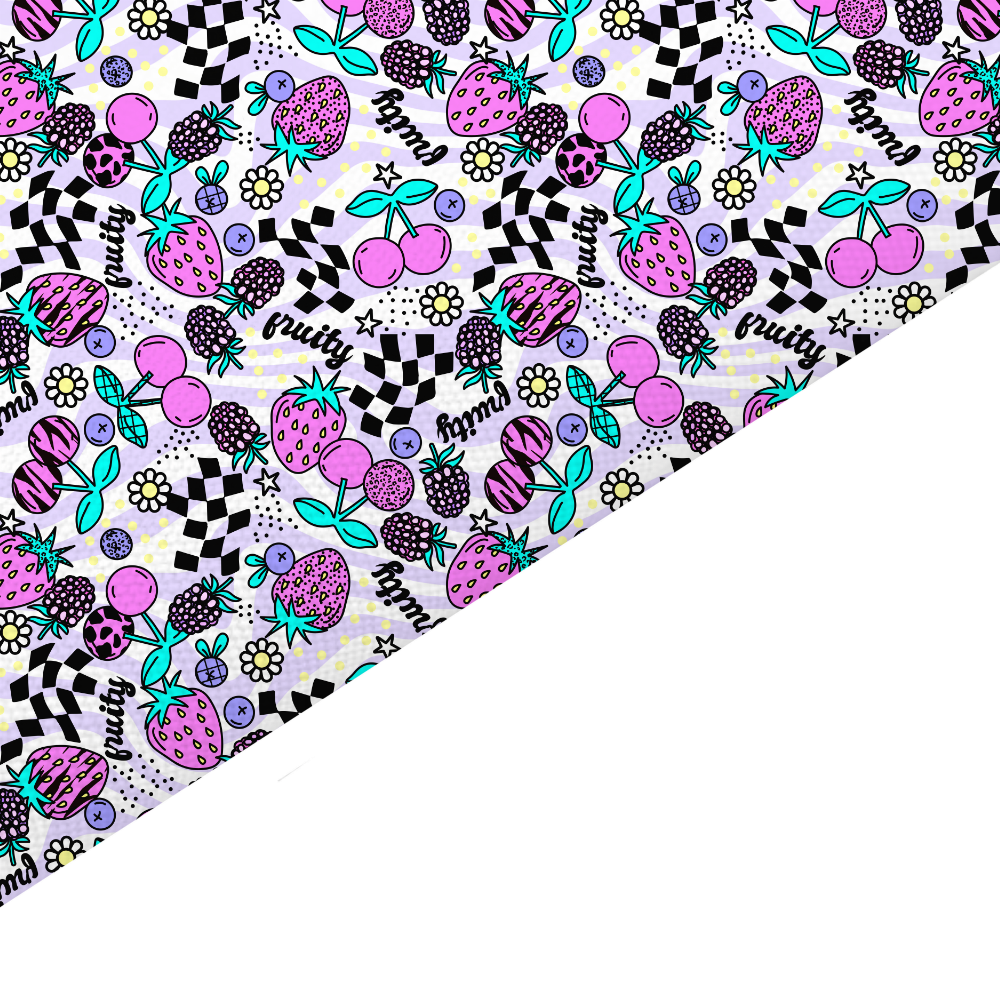 Fruit Canvas And Felt Backed Fabric - SKU P30