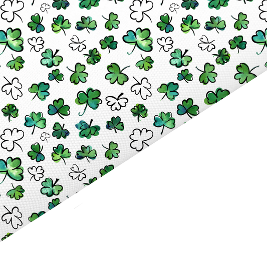 Clover Canvas And Felt Backed Fabric - SKU A9