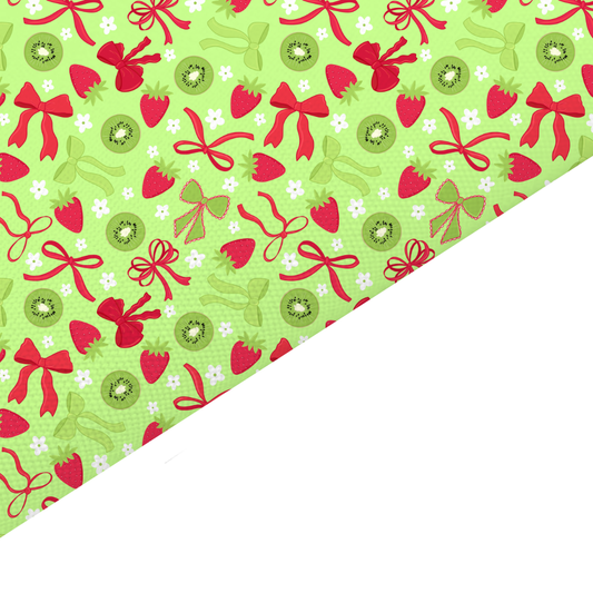 Lime Canvas And Felt Backed Fabric - SKU P55