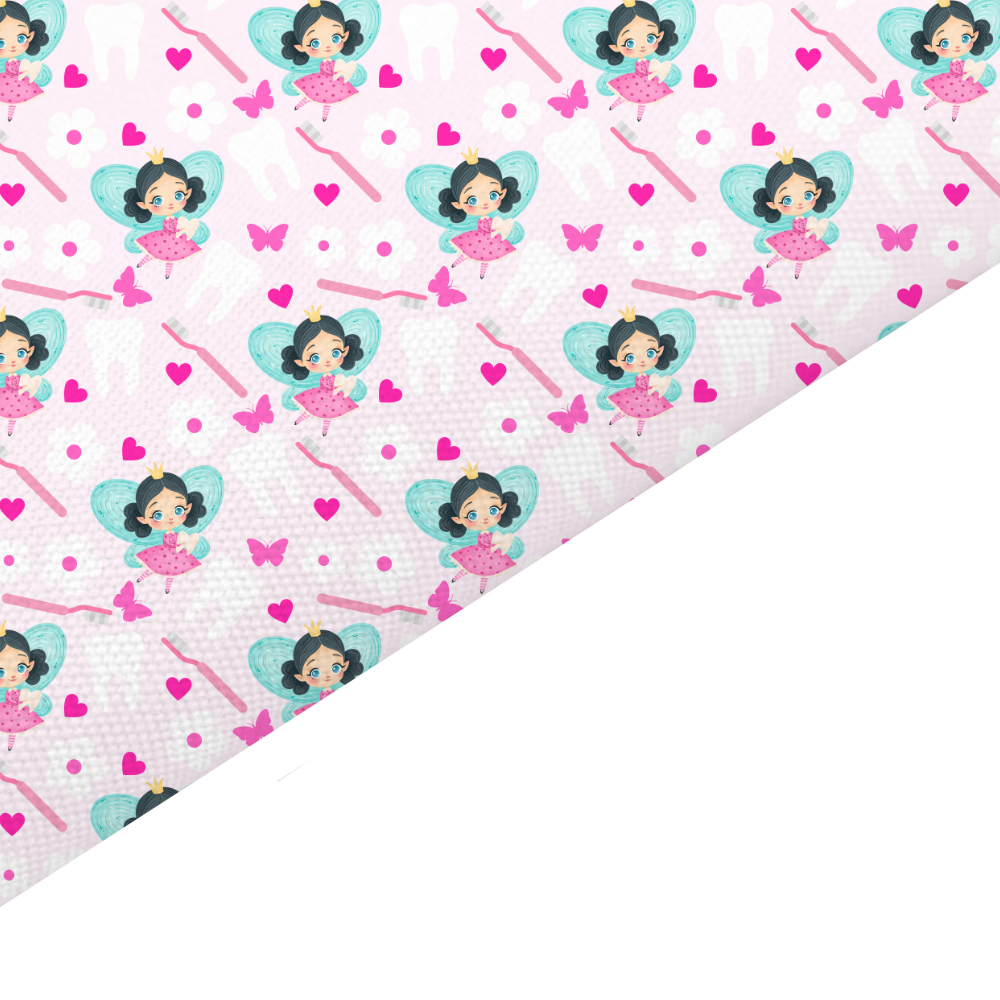 Toothfairy Canvas And Felt Backed Fabric - SKU C71